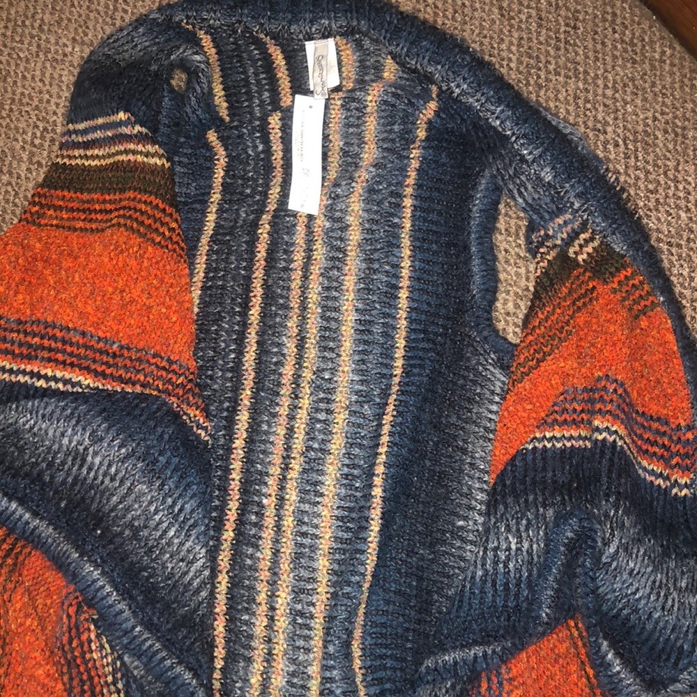 Women’s medium over jacket/cardigan from Mexico never worn with tags still on